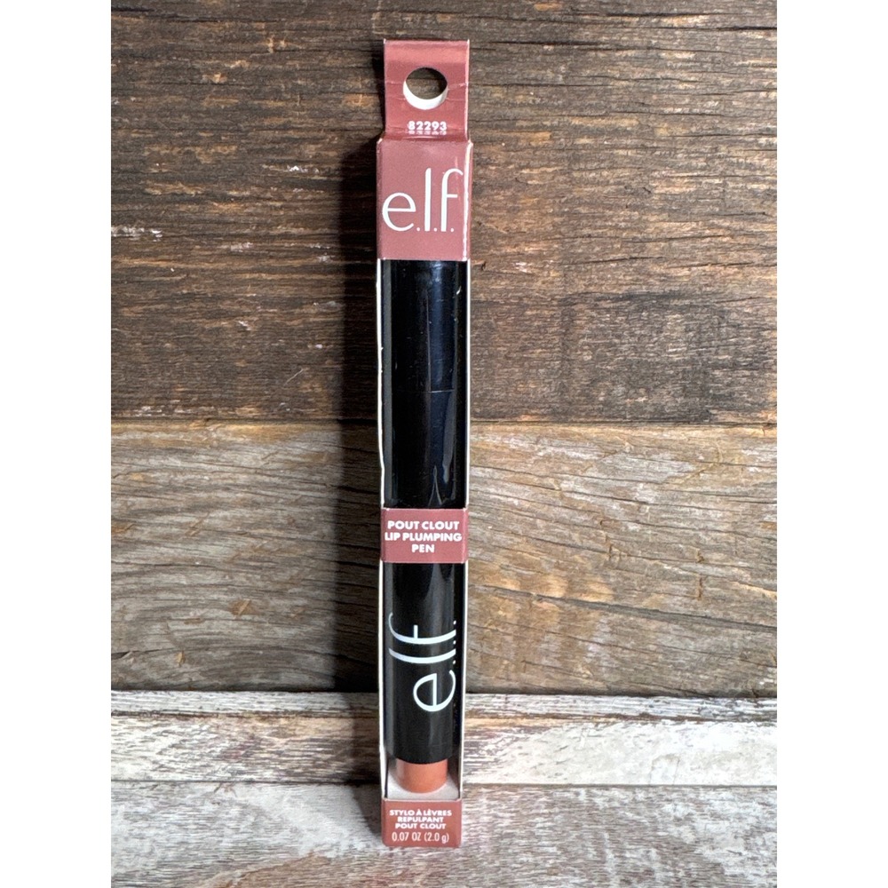 e.l.f. Pout Clout Lip Plumping Pen Shade Toasted Click Gloss NIB MSRP $15